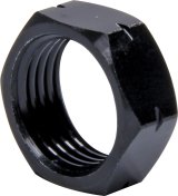Jam Nut - Thin OD - 5/8-18 in Left Hand Thread - 1/4 in Thick - Aluminum - Black Anodized - Set of 4 thumbnail 1