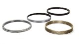 Piston Rings - Classic Steel Advanced Profiling - 4.630 in Bore - File Fit - 0.043 in x 0.043 in x 3.0 mm Thick - Standard Tension - Steel - Chromium Nitride - 8-Cylinder - Kit thumbnail 1