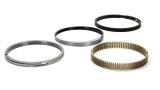 Piston Rings - Classic Steel Advanced Profiling - 4.165 in Bore - File Fit - 0.043 in x 0.043 in x 3.0 mm Thick - Low Tension - Steel - Natural - 8-Cylinder - Kit thumbnail 1