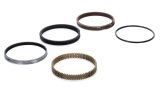 Piston Rings - Maxseal Gold - Gapless - 4.030 in Bore - File Fit - 1.5 x 1.5 x 3.0 mm Thick - Low Tension - Ductile Iron - Natural - 8-Cylinder - Kit thumbnail 1