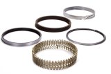 Piston Rings - TS Advanced Profiling - Gapless 2nd - 4.500 in Bore - File Fit - 1/16 x 1/16 x 3/16 in Thick - Standard Tension - Steel - Chromium Nitride - 8-Cylinder - Kit thumbnail 1