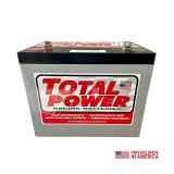 Battery - AGM - 16V - 725 Cranking amps - Top Post Screw-In Terminals - 10.25 in L x 8.25 in H x 6.25 in W - Each thumbnail 1