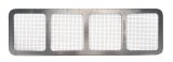 Nose Screen - 1/4 in Screen Spacing - Aluminum - Natural - Each thumbnail 1