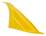 Fender - Outlaw - Passenger Side - Plastic - Yellow - Asphalt Late Model - Each thumbnail 1