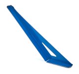 Splitter Gusset - 1-Piece - Aluminum - Blue Paint - Each thumbnail 1