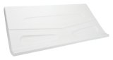 Nose - Center - Plastic - White - Mini Wedge - Each thumbnail 1