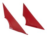 Fender - Driver Side / Passenger Side - Plastic - Red - Mini Wedge - Kit thumbnail 1