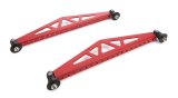 Spoiler Bracket - 10.5 in Long - Aluminum - Red Powder Coat - Pair thumbnail 1