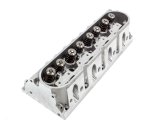 Cylinder Head - Gen X - Assembled - 2.055 / 1.575 in Valves - 225 cc Intake - 65 cc Chamber - 1.300 in Springs - Angle Plug - Aluminum - GM LS-Series - Each thumbnail 1