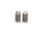 Thermactor Plug - 5/8-11 in Outside Thread - 7/16-14 in Internal Thread - Steel - Natural - Small Block Ford - Each thumbnail 1