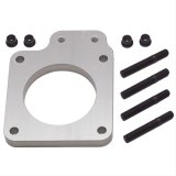 Throttle Cable Bracket - Under Throttle Body Mount - Aluminum - Natural - 75 mm Throttle Body - Small Block Ford - Kit thumbnail 1