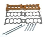 Intake Plenum Spacer - EFI Heat - 1 in Tall - Gaskets / Hardware - Phenolic - Stock Manifold - Small Block Ford - Kit thumbnail 1