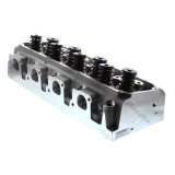 Cylinder Head - Power Port 195 - Assembled - 2.080 / 1.600 in Valves - 195 cc Intake - 72 cc Chamber - 1.550 in Springs - Angle Plug - Aluminum - Ford Cleveland / Modified - Each thumbnail 1