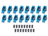 Rocker Arm - 7/16 in Stud - 1.73 Ratio - Full Roller - Aluminum - Blue Anodized - Big Block Ford - Set of 16 thumbnail 1