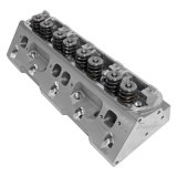 Cylinder Head - Power Port 190 - Assembled - 2.020 / 1.570 in Valves - 190 cc Intake - 60 cc Chamber - 1.560 in Springs - Straight Plug - Aluminum - Small Block Mopar - Each thumbnail 1