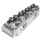 Cylinder Head - PowerPort - Assembled - 2.190 / 1.760 in Valves - 240 cc Intake - 78 cc Chamber - 1.460 in Springs - Straight Plug - Aluminum - Mopar B / RB-Series - Each thumbnail 1