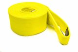 Tow Strap - 4 in Wide - 30 ft Long - 30000 lb Capacity - Nylon - Yellow - Each thumbnail 1