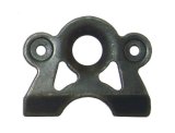 Quick Turn Mounting Bracket - Lightweight - Weld-On - 1.25 x 1.5 in - 0.063 in Thick - Requires 1 in Spring - 45 Degree Angle - Steel - Natural - Each thumbnail 1