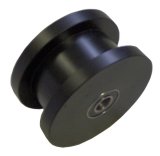 Drive Chain Tensioner Wheel - Plastic - Black - Drive Chain Tensioner - Triple X Micro / Mini - Each thumbnail 1