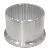 Birdcage Insert - 1.875 in 26 Spline - Aluminum - Clear Anodized - Double Bearing Birdcage - Triple X Micro / Mini - Each thumbnail 1