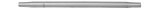 Suspension Tube - 0.75 in OD - 15.5 in Long - 3/8-24 in Female Thread - Aluminum - Polished - Radius Rod - Triple X Micro / Mini - Each thumbnail 1