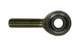 Rod End - Spherical - 3/8 in Bore - 3/8-24 in Left Hand Male Thread - Steel - Nickel Plated - Triple X Micro / Mini - Each thumbnail 1