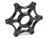 Brake and Sprocket Hub - 1-3/4 in Axle - 5/16 in Mounting Holes - Triple X Micro / Mini - Aluminum - Black Anodized - Each thumbnail 1
