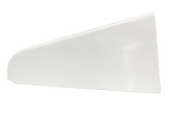 Arm Guard - Driver Side - Fiberglass - White - Triple X Midget - Each thumbnail 1