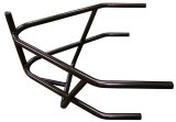 Bumper - Post - Braces - Rear - 1 in OD Tube - Basket - Chromoly - Black Powder Coat - Triple X Sprint Car - Each thumbnail 1