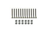 Bumper and Nerf Hardware - Bolts / Lock Nuts - Stainless - Natural - Bumpers and Nerfs - Triple X Sprint Car - Kit thumbnail 1