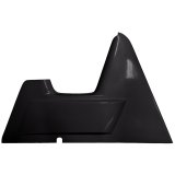 Arm Guard - X-Wedge - Driver Side - Wedge Style - 2 in Taller - Fiberglass - Black - Triple X Sprint Car - Each thumbnail 1