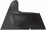 Arm Guard - Passenger Side - Wedge - 2 in Taller - Fiberglass - Black - Triple X Sprint Car - Each thumbnail 1