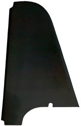 Arm Guard - Driver Side - Wedge Style - Flat - Fiberglass - Black - AUS-TAF Sprint Car - Each thumbnail 1