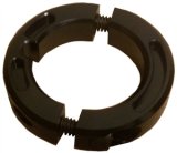 Rock Screen Clamp - 1-3/8 in Tube - Hardware Included - Aluminum - Black Anodized - Sprint Car - Each thumbnail 1