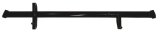 Front Axle Assembly - Lightweight - 2.5 in OD - 50 in Wide - 9 and 12 Degree Front Spindles - Chromoly - Black Powder Coat - Triple X Sprint Car - Each thumbnail 1