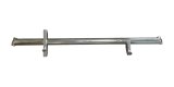 Front Axle Assembly - Lightweight - 2.5 in OD - 51 in Wide - 8 and 12 Degree Front Spindles - Chromoly - Chrome - Triple X Sprint Car - Each thumbnail 1