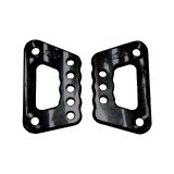 Long Radius Rod Bracket - Aluminum - Black Anodized - Long Radius Rod - Triple X Sprint Car - Pair thumbnail 1