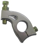 Torsion Arm Stop - 1.75-48 in Spline - Hardware Included - Aluminum - Polished - Triple X Sprint Car - Each thumbnail 1