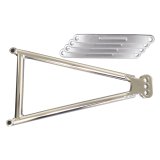 Jacobs Ladder - Adjustable - 13.625 in Long - Straps - 3 Hole - Chromoly - Chrome - Triple X Sprint Car - Kit thumbnail 1
