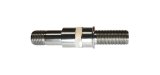 Shock Mount Stud - 1/2-20 in Thread - 3.15 in Long - Hex Nut - Titanium - Natural - Sprint Car - Each thumbnail 1
