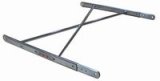 Wing Post - Top - Aerodynamic - Sliders Included - Squished Tube - Chromoly - Chrome - Triple X Sprint Car - Kit thumbnail 1