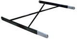 Wing Post - Top - Aerodynamic - Sliders Included - Squished Tube - Chromoly - Black Powder Coat - Triple X Sprint Car - Kit thumbnail 1