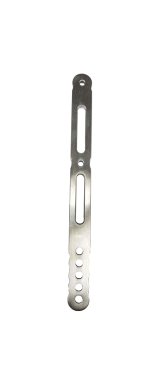 Wing Strap - Nose - Adjustable - 9.75 to 7.75 in Adjustable Height - Aluminum - Natural - Triple X Spring Car - Each thumbnail 1