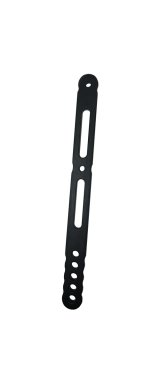 Wing Strap - Nose - Adjustable - 9.75 to 7.75 in Adjustable Height - Aluminum - Black Anodized - Triple X Spring Car - Each thumbnail 1