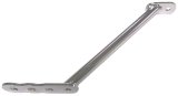 Wing Strap - Nose - Tubular - Adjustable - 8.75 to 10.25 in Adjustable Height - Chromoly - Chrome - Triple X Sprint Car - Each thumbnail 1
