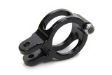 Wing Cylinder Clamp - Adjustable - 1.5 in ID - Aluminum - Black Anodized - Sprint Car - Each thumbnail 1