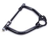 Control Arm - Tubular - Driver Side - Upper - 9 in Long - 1-1/2 in Offset - Bolt-In Ball Joint - Steel - Black Powder Coat - GM Metric - Each thumbnail 1