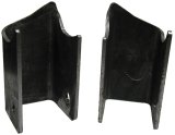 Trailing Arm Bracket - Weld-On - Steel - Natural - Lower - GM A-Body / G-Body - Pair thumbnail 1
