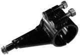 Panhard Bar Bracket - Axle Mount - Clamp-On - 6-1/2 in Long - Steel - Black Powder Coat - 3 in Axle Tube - Each thumbnail 1