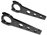 Ignition Box Bracket - 1-3/4 in Bar Mount - Aluminum - Natural - ASA Ignition Boxes - Pair thumbnail 1